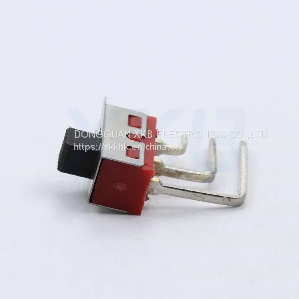 12.7*6.6mm SS-12D28 Handle Height 4mm High Current Side Plug Slide Switch photo-4