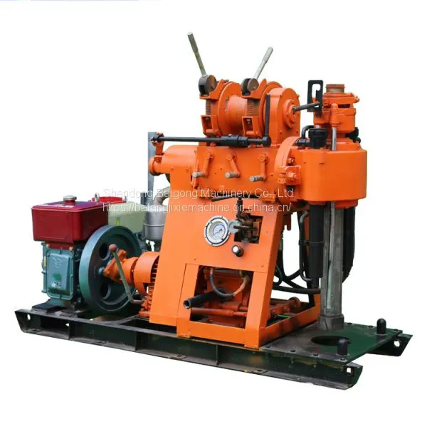 Professional 10m-600m Small Borehole Geological Rock Core Water Well Drilling Rig Machine photo-2