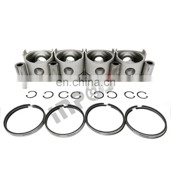 In Stock Inpost Full Set For Mazda HA T3000 Piston and Piston Ring 3.0L Engine Hyster Yale Forklift Tuck 1363-23-200