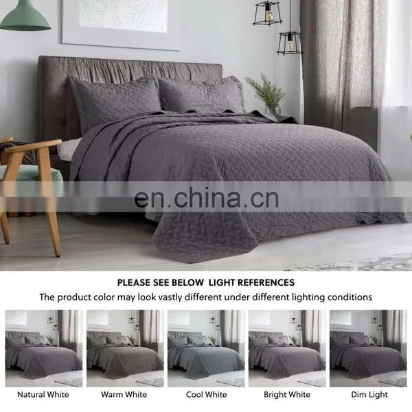 Luxury King Size Oversized Traditional Patchwork American Style Coverlet Bedspread Quilt photo-5