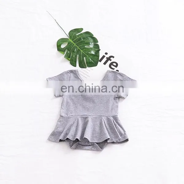 New Fashion Infants & Toddler Clothes Summer Baby Cotton Princess Girls Dress Romper photo-4