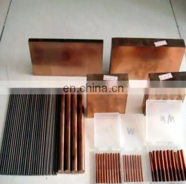 Manufacturers Supply Copper CuW72 Tungsten Copper Rod Copper Alloy photo-2
