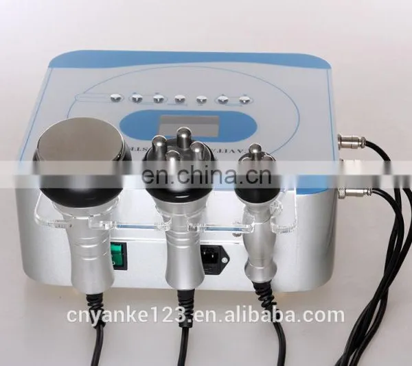 Professional 3 in 1 Multipolar RF Radio Frequency Ultrasonic 40k Cavitation Body Slimming Machine photo-3
