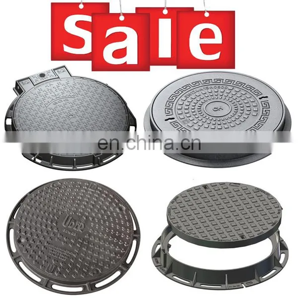 Easy Installation Heavy Duty Ductile Iron Manhole Cover En124 B125 D400 photo-3