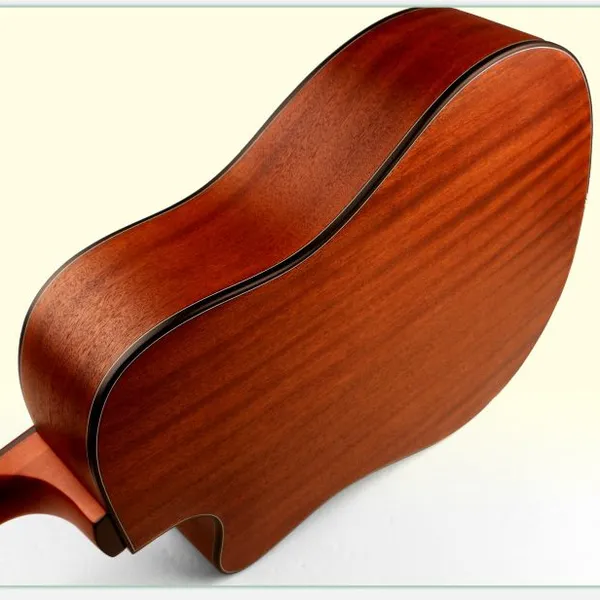 Custom Wood Acoustic Guitar OEM Manufacturer 41 Inch Plywood Guitar Factory Made for Sale photo-4