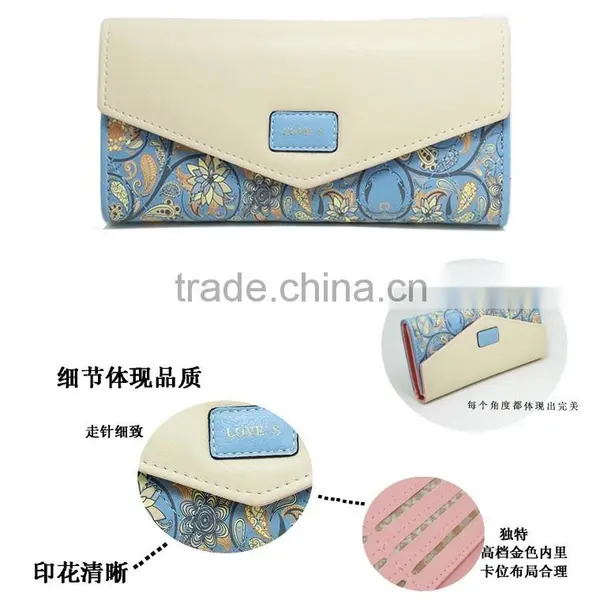 2016 Newest Model Fashional Wallet Four Color and Design Mixed Cartera Billetera Brasil Hot Sale photo-3