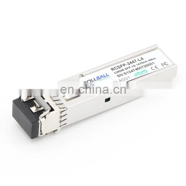 Industrial Grade 1.25G CWDM SFP 40km 1270-1610nm LC DDM Modules photo-3