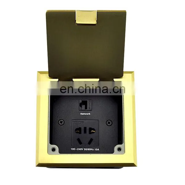 Floor Mounted Electrical Socket Outlet Boxes for Power and Data photo-3
