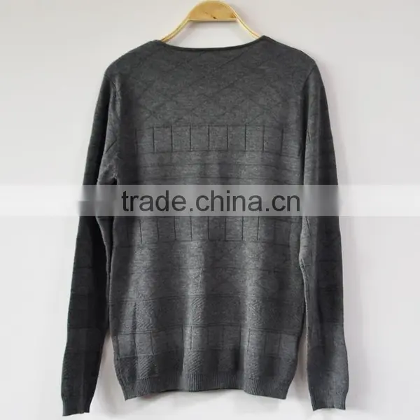 Spring Men Women Sweater Cashmere Long Sleeve Cable Pullover photo-2