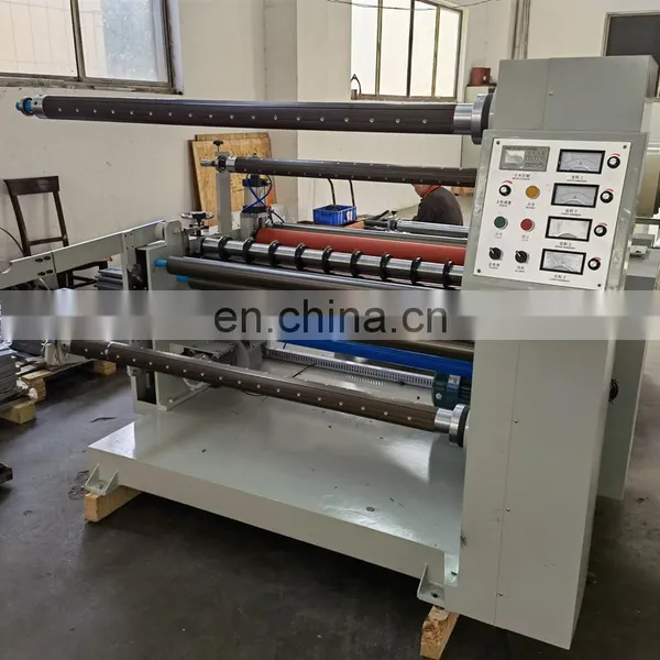 Good Price Jumbo Roll Paper Film Slitting Rewinding Machine With Laminating Machines photo-5