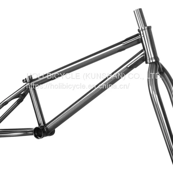 Cromoly Bmx Frame and Fork CR-MO 4130 Bike Frame BMX Bicycle Frame Steel Bmx Frame