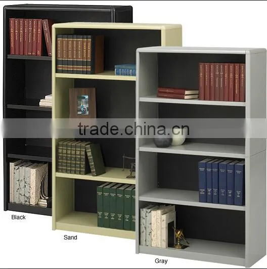 Knock Down Metal Bookcase /Steel Book Rack Cabinet/Open Shelf Cabinet