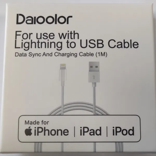 OEM Foxconn Cable Mfi Usb to Lightning Cable Original for Iphone 12 photo-4