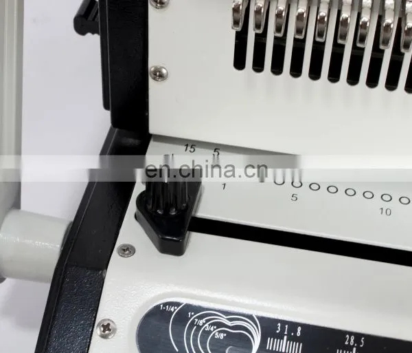 Best Selling Multi-functional 2 IN 1 Spiral Coil and Wire Binder Binding Machine SBM-SW2500A photo-4