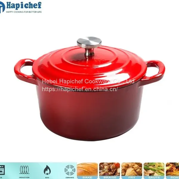 Professional Manufacturer New Product Kitchenware Nonstick Enamel Cast Iron Cookware