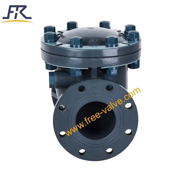 UPVC Utility Swing Check Valve With Flange End photo-3