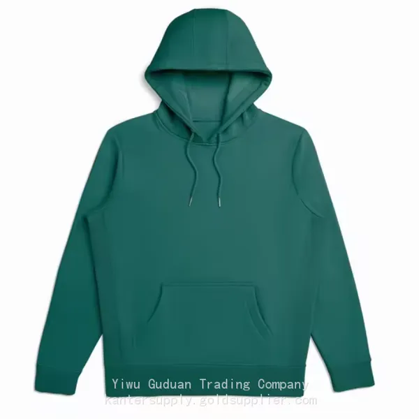 Luxury High Quality Hoodie Custom Hoodie Over Sized Pullover 100% Cotton French Terry Cropped Hoodies For Men photo-2