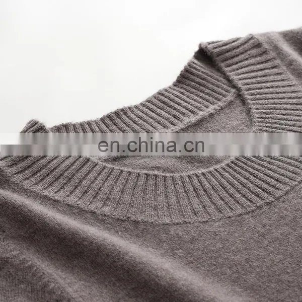 Lady's Knitted A-Line Dress With Long Sleeves Sexy Solid Color Breathable Cashmere Natural Waist Knee-Length Spring Fall Seasons photo-4