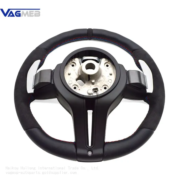 For BMW F30 F10 F20 F22/23/44/F32/F33/36 Alcantara Leather Carbon Fiber MultiFunctional Steering Wheel Assembly photo-5