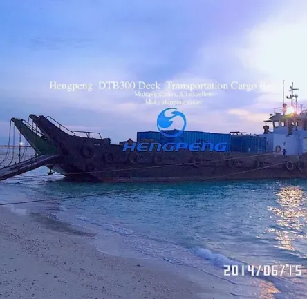 Landing Barge for Transport Logistics 100-500ton for Sale in Transporting Heavy Equipment- Cars- Container photo-3