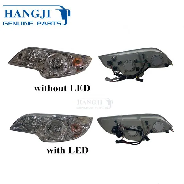 New Model Bus Lights HJQ-094 Auto Led Headlight Bus Parts for Higer Kinglong Golden Dragon Buses photo-2
