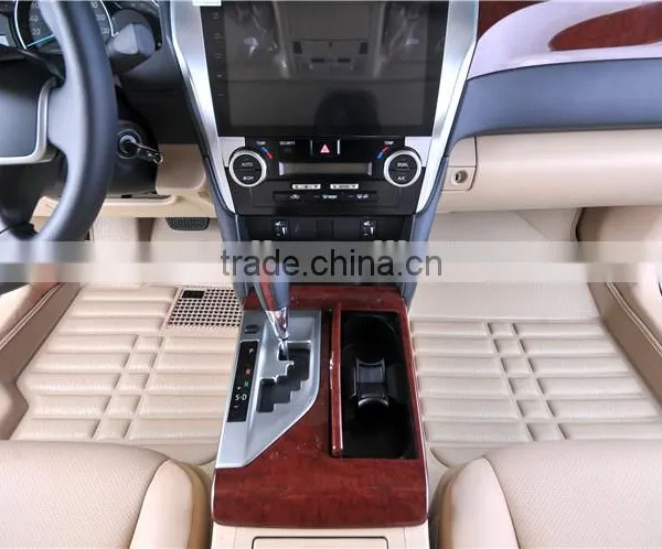 China Factory Popular Beige Car Kick Mat 3d Car Mat