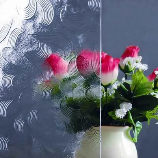 4mm Clear Figured Glass photo-2