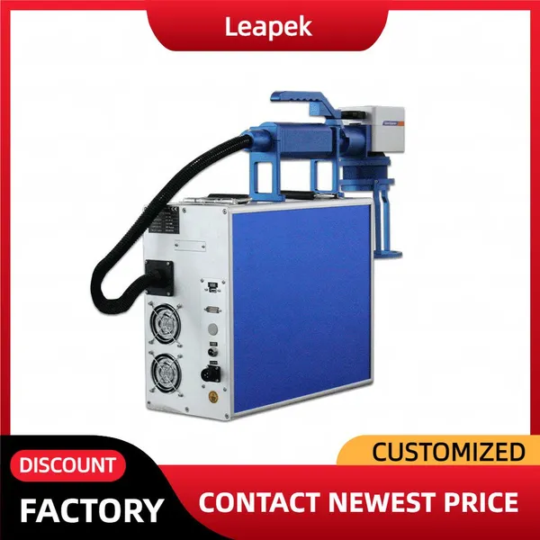 Automatic Portable Industrial Fiber Marking/Coding Printer Handheld for Plastic Metal Ceramic Glasses Competitive Price photo-4