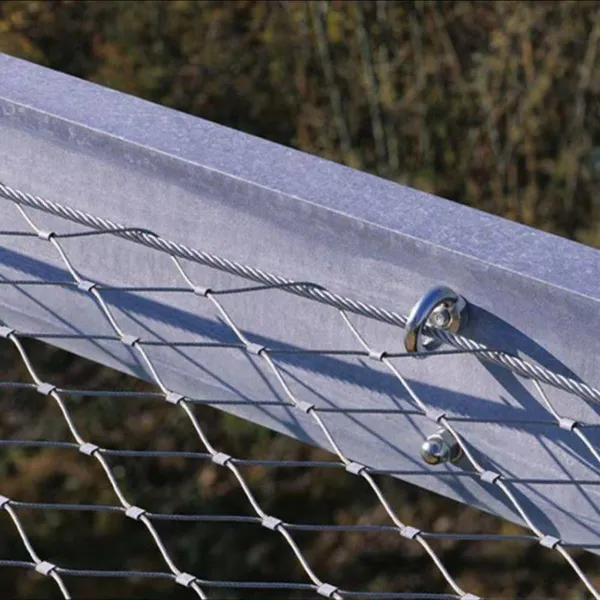 Durable Stainless Steel Wire Rope Fence Mesh for Playground & Public Facility Guard photo-3