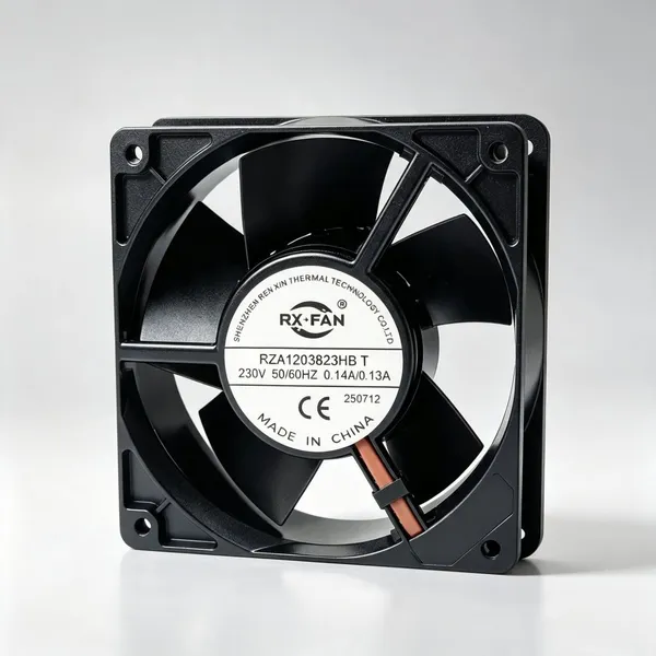 RX-FAN RZA1203823HB 120x120x38mm AC230V Full Metal Axial Fan Industrial Cooling Fan for Cabinet Oven photo-2
