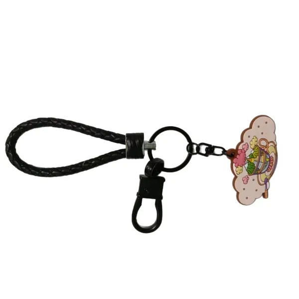 Customized 2D/3D Soft PVC Rubber Keychain With Personal Logo Promotional Gift Silicone Key Ring photo-2