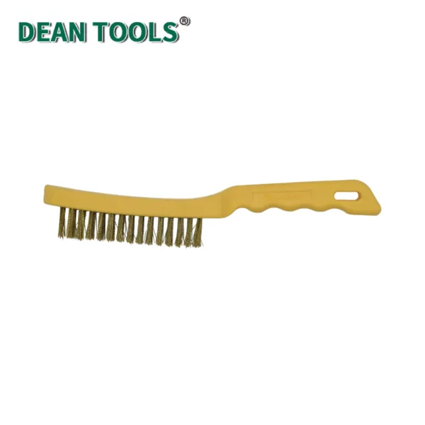 Non-Sparking Brush With Plastic Handle Non-Sparking Scratch Brush Plastic Handle Brass Wire Brush