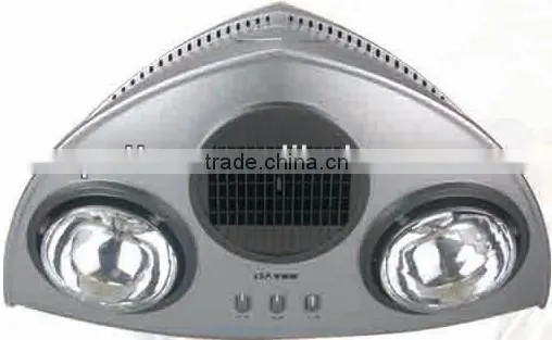 Wall Mounted Infared Bathroom Heater Lingpu 629 /3 in 1 Functions/infrared Lamp Heater/light/fan