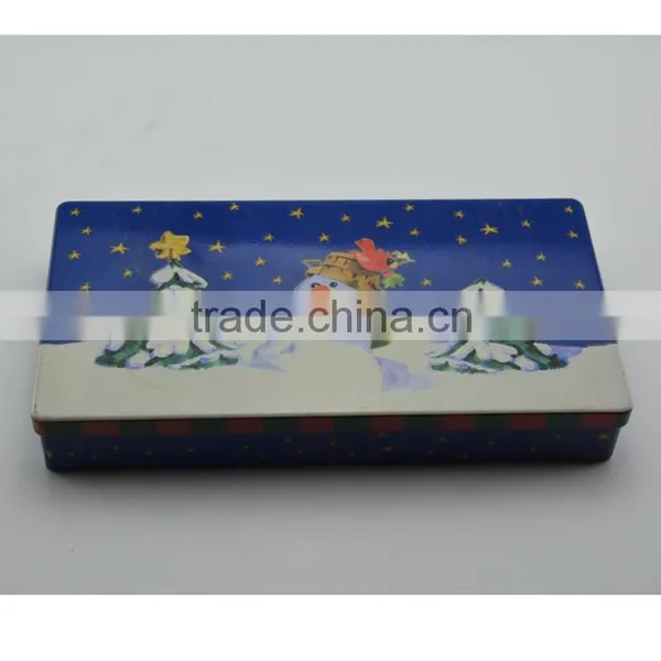Christmas Gifts Tin Cans for Kid,christmas Decorations Tin Cans,tinplate Pencil Case photo-3