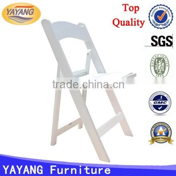 Wholesale White Folding Resin Wimbledon Chair for Wedding Event photo-3