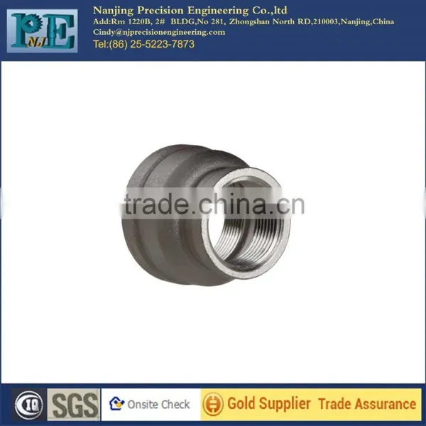 China Custom 304 Stainless Steel Pipe Coupling for Auto Parts photo-4