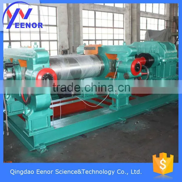 Two Roll Rubber Open Mixing Mill Rubber Mixing Machine photo-3