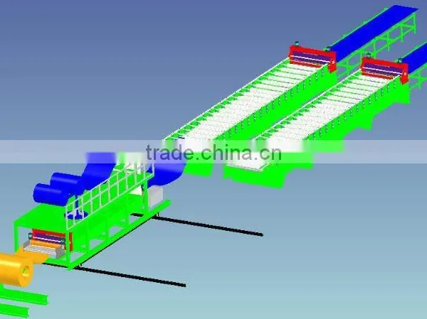Corrugated panel forming machine