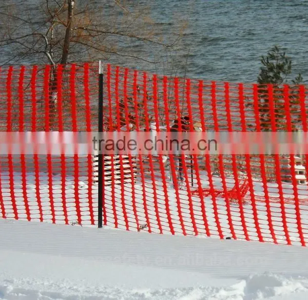 Dubai High Visibility Orange Safety Fence Manufacturer