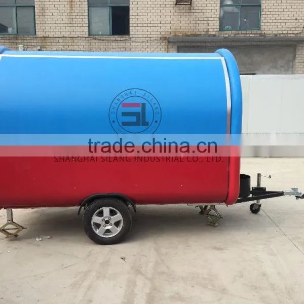 Red Mobile Food Trailer Food Truck Multi-functional Mobile Food Trucks Mobile Food Carts Can be Customized Mobile Food Trucks photo-6
