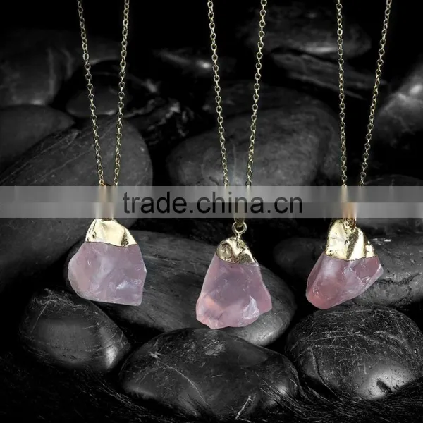 Fashion Gold Plated Jewelry, Popular Necklace Jewelry, Natural Stone Necklace photo-3