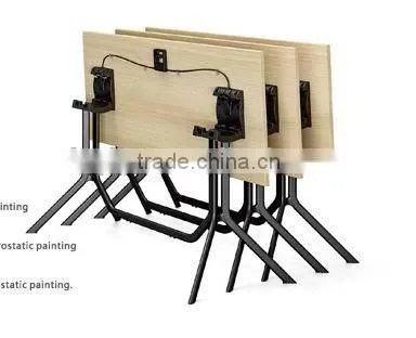 New Design Black Color Folding Frame Table photo-3