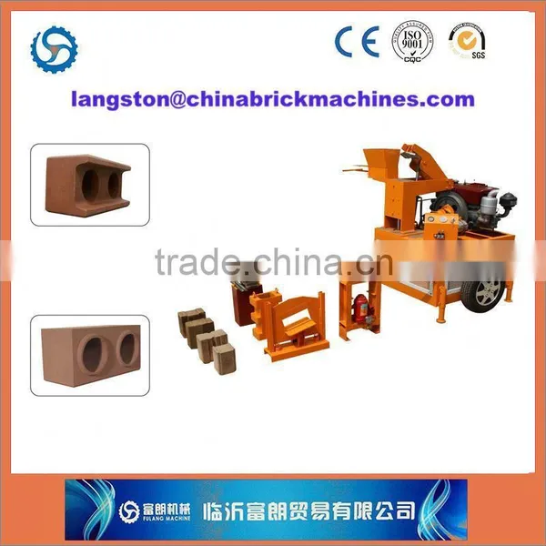 FL 1-20 Low Cost Interlocking Brick Machine Price/rammed Earth House Plans photo-2
