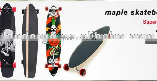 High Quality 4 Wheels Completed Maple Skateboard With CE Approved