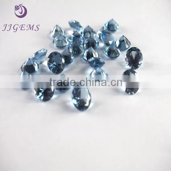 Hot Sale106# Synthetic Fire Blue Spinel