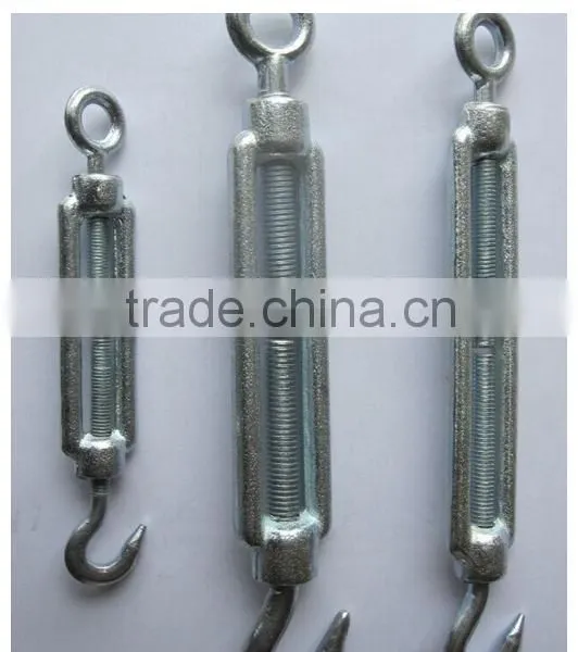 galvanized open body DIN1480 Turnbuckles casting body