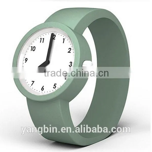 Silicon Comfortable Wear Watch Simple Design for Kids Made in China Factory photo-4