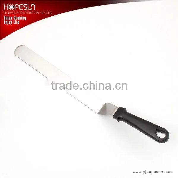 New Design Cake Decorating Tool Long Stainless Steel Cake Knife With Plastic Handle photo-5