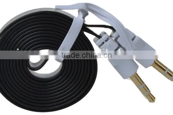 Premium Gold 3.5mm Retractable Aux Jack Audio Cable photo-3