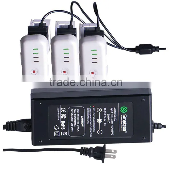 Smatree SmaPow DJI 3-Channel Rapid Battery Charger for DJI Phantom 2&Vision